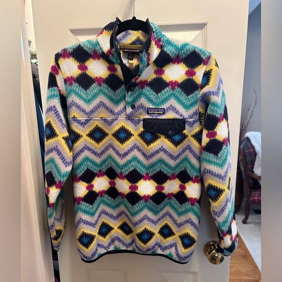 Patagonia Jackets & Blazers - Patagonia Synchilla Aztec Snap-T Pullover Fleece Jacket. Size XS